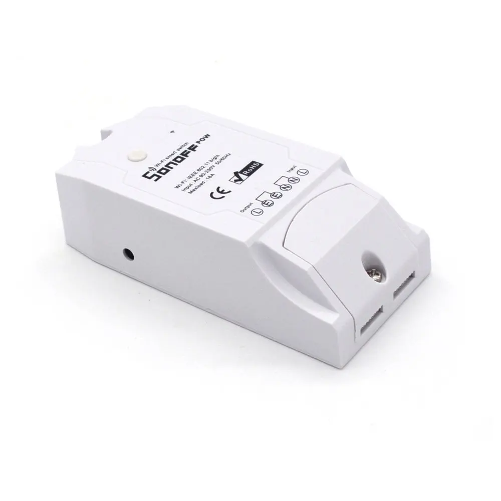 

Aihasd Sonoff Pow Home WiFi Smart Swith APP Remote control With Power Consumption Measurement Power Monitor ON/OFF 16A 3500W