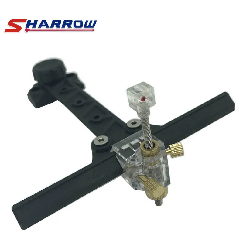 

Sharrow 1 Set Bow Sight Stand for Recurve Bow Left Hand and Right Hand Plastic Material Recurve Bow Accessory Black For Shooting