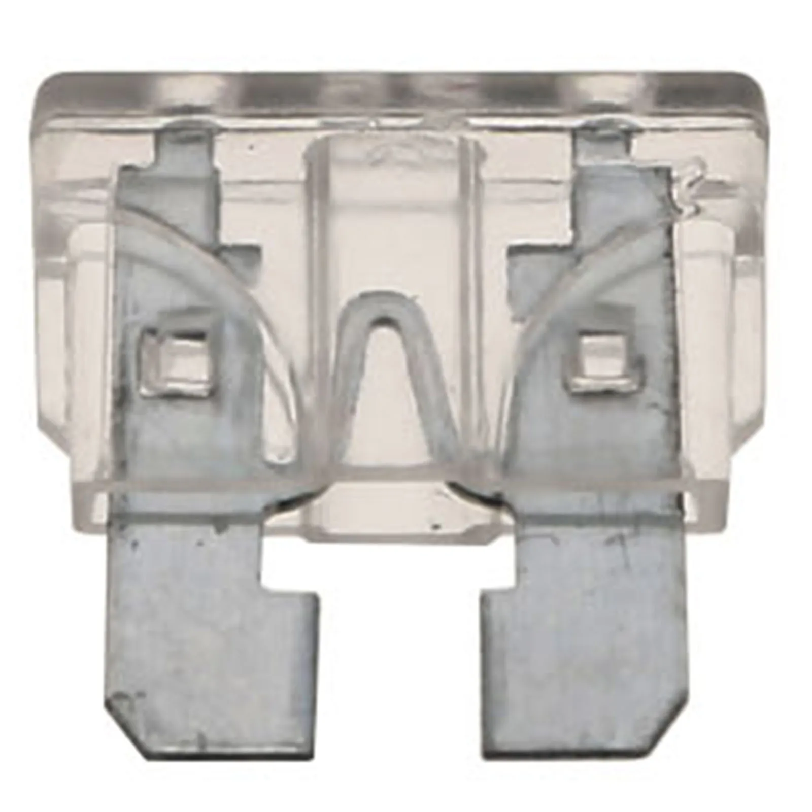 10Pcs/lot 25A Transparent Car FuseCoded Standard Blade Fuse for Auto Car Truck PC + Zn Alloy Material