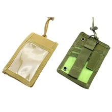 Высокое качество, военный энтузиаст, тактический держатель для карт, органайзер, нашивка, держатель для бейджа с шейным шнурком