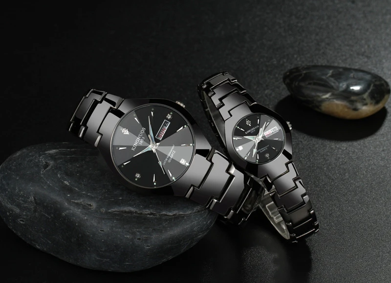 Модные мужские наручные часы из нержавеющей стали, подлинный бренд, высокое качество, кварцевые наручные часы с календарем, мужские часы, Relogio