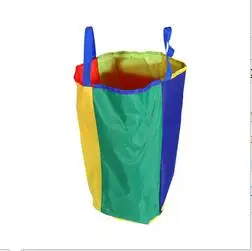Кенгуру прыгающая игрушка открытый прыжки сумки мешок картошки гоночная игрушка открытый кенгуру хоп мешок прыжок обучение баланс игры - Цвет: Rainbow color