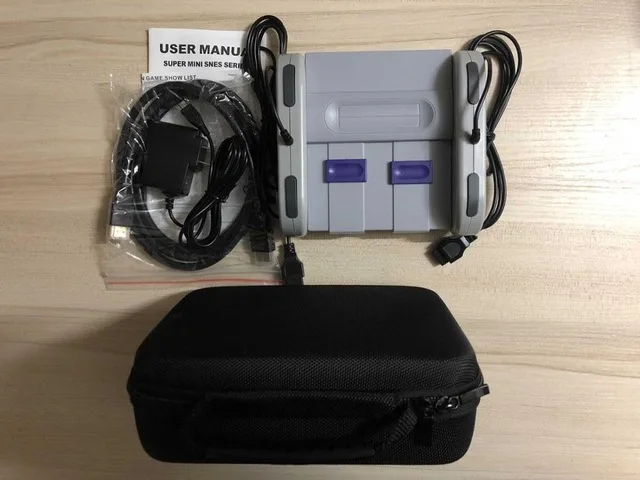 Mini HD HDMI TV Video Game Console Handheld Retro Family Game Console Built-In 821 Classic for SNES games Dual gamepad PAL&NTSC