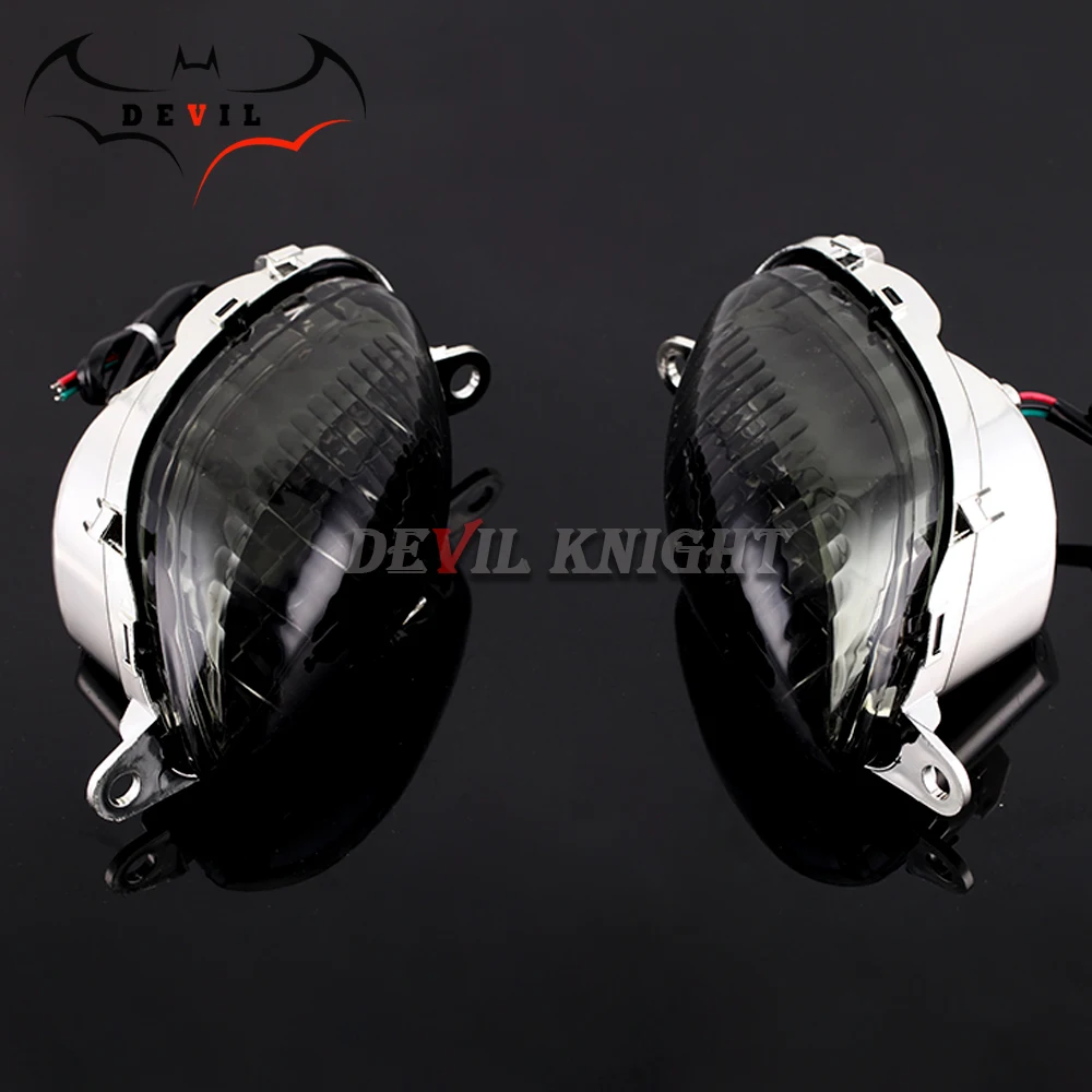 Светодиодный сигнал поворота Световые индикаторы для SUZUKI GSX1300R HAYABUSA 1999-2007 Аксессуары для мотоциклов мигалки лампы GSX 1300 GSX-1300
