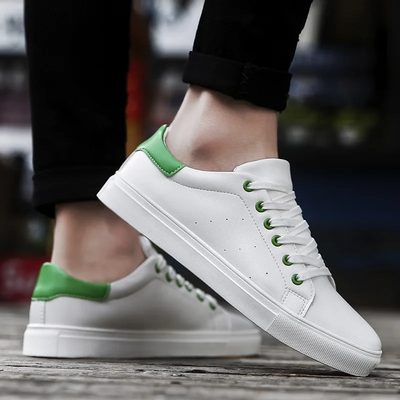 

Breathable large size men's shoes summer white shoes men's Korean version of the trend of small white shoes wild sports shoes