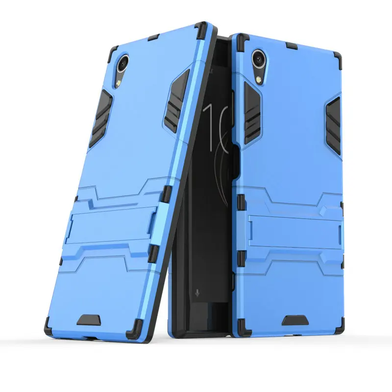 Противоударный жесткий чехол для sony Xperia XA1 Plus Dual G3421 G3423 для sony Xperia XZ1 Compact XZ XZs Combo Armor чехол Железный чехол