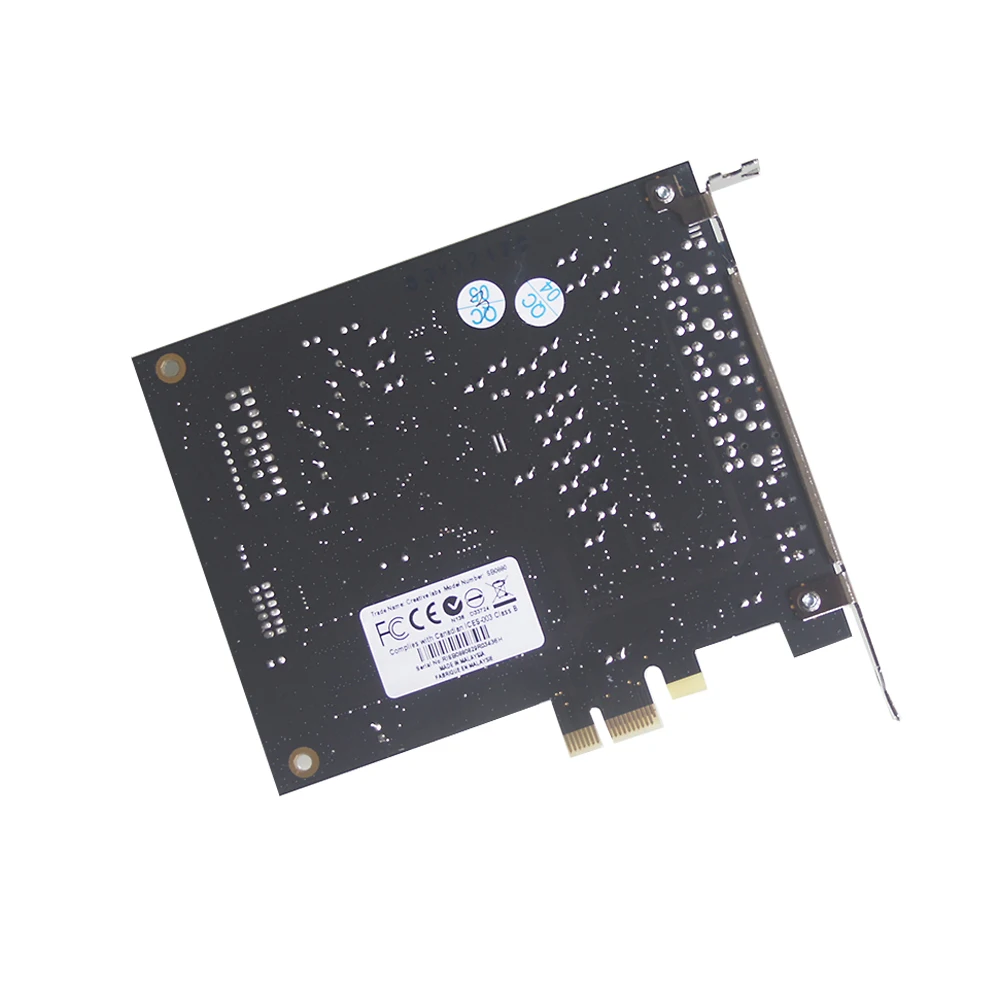 Звуковая карта PCI E оригинальная для настольного компьютера SB0880|Звуковые карты| |