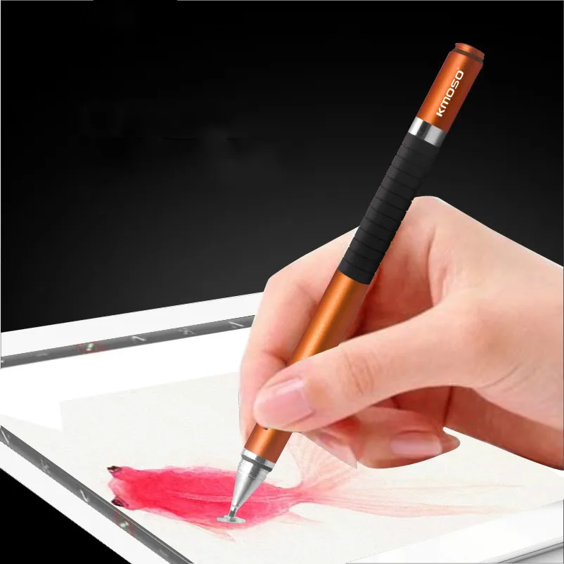 bilder für Kmoso 2 in 1 stylus & kugelschreiber kapazitive touchscreen präzision disc stylus für ipad air für samsung galaxy für tablet PC bilder für Kmoso 2 in 1 stylus & kugelschreiber kapazitive touchscreen präzision disc stylus für ipad air für samsung galaxy für tablet PC