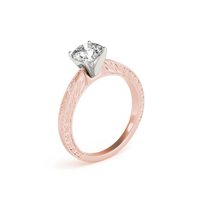 LESF резные 925 серебро 1 ct Круглый вырез обручальное кольцо Модные ювелирные изделия бренд обручальные кольца для женщин поддержка
