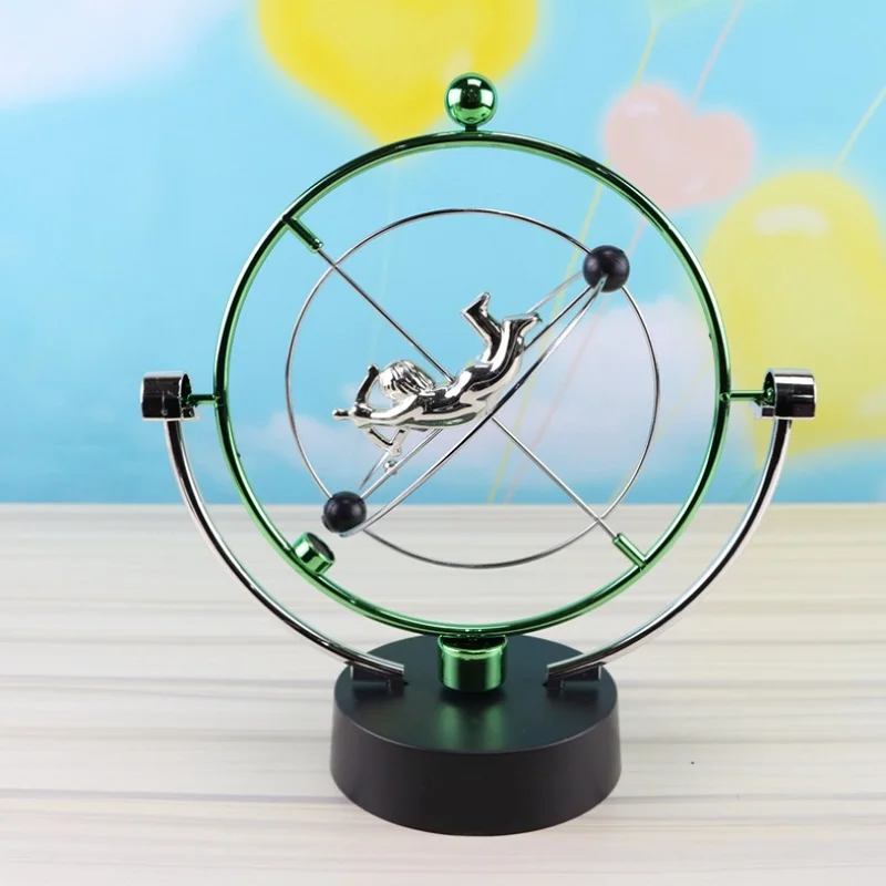 Most effective  Newton Magnetic Swinging Pendulum Game Dynamic Toy kid Desk Decoration Craft Scientific toy fun Bal