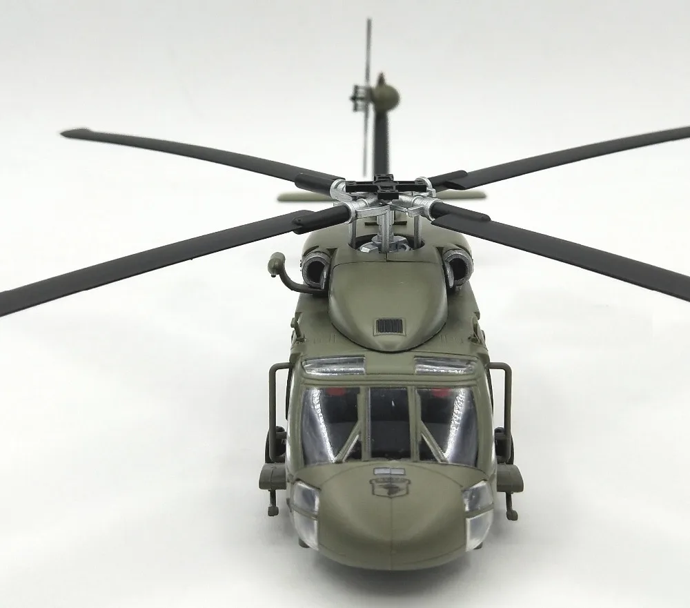 1: 72 Американский UH-60A черный ястреб модель вертолета труба законченная 37017 Коллекционная модель