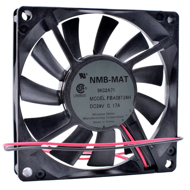 Новый оригинальный FBA08T24H 8 см 8015 80x80x15 мм 80 вентилятор DC24V 0.17A сервер инвертор
