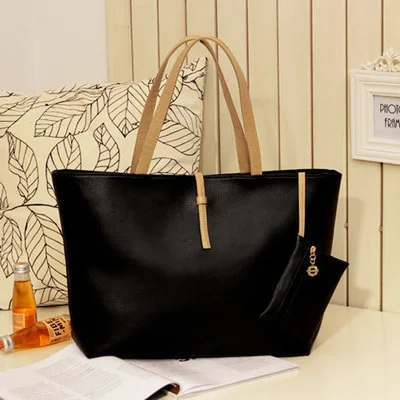 

2019 new all-in-one belt buckle pu big bag Korean version tide women's bag handbag large capacity women's single-shoulder bag