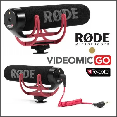 DSLR Cemara микрофон Rode VideoMic Go видеокамера Микрофон для Canon Nikon sony микрофон Rode Go Rycote видео микрофон