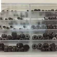 1 комплект черная Водонепроницаемая корона для ремонта часов