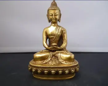 

Tibetan Buddhism Bronze Shakyamuni Sakyamuni Buddha Statue