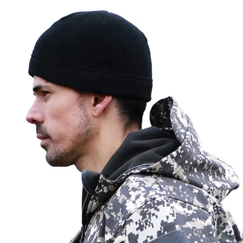 56-60 см уличная тренировочная камуфляжная Тепловая ветрозащитная флисовая шапка мужская зимняя велосипедная походная охотничья Толстая теплая армейская тактическая шапка