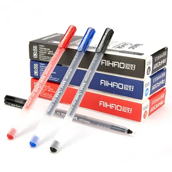 

12 Pcs/pack Novelty Basic Liner Roller Ball Pen for Writing Signature 0.5mm Ballpoint Gel Ink Pens Office School Supplies