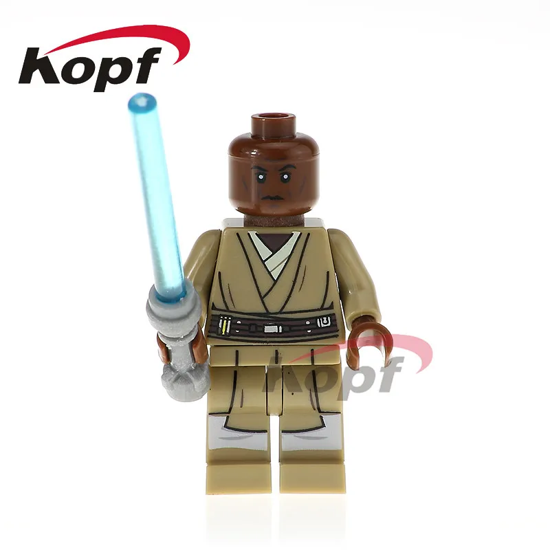 

Single Sale Mace Windu Clone Soldiers Red Snowtrooper Naboo Guard Space Building Blocks Children Toys Gift Model PG762
