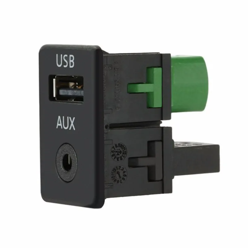 Biurlink DIY автомобиля AUX в USB переключатель кнопка ручка гнездо для BMW 3 5 серии E87 E90 E91 E92 X5 X6(не, разные размеры