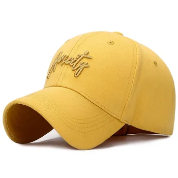 

2019 New Letters Embroidered Cap Casual Outdoor Baseball Caps For Men Hats Women Snapback Bone Caps Sun Hat Gorras Wholesale