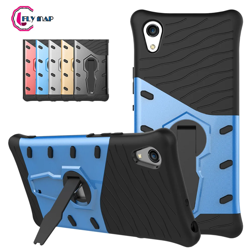 Armor Cover Case For Sony Xperia XA1 Dual G3112 G3116 Case Hard Heavy Duty Plastic Silicone TPU For Sony Xperia XA 1 G3121 Coque