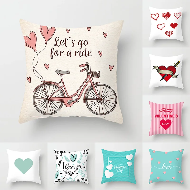 

European and American Digital Printing Pillowcase Without Core