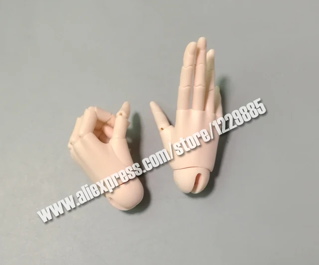 HeHe BJD 1/3 female articulated hands veins  for 1/3 female Dolls 2