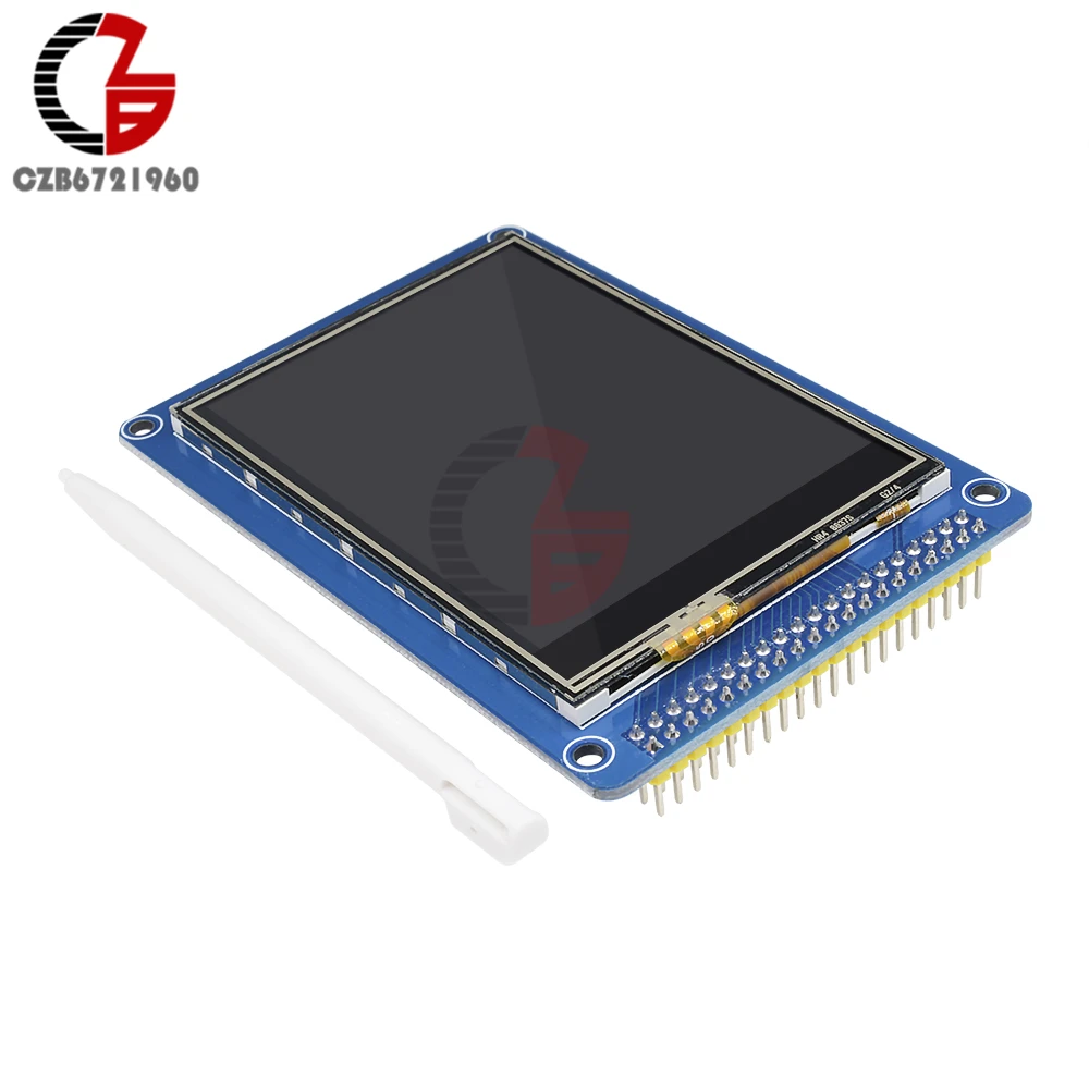 Сенсорный ЖК дисплей 3 2 дюйма 320x240 TFT панель SSD1289 Сенсорная контроллера со слотом