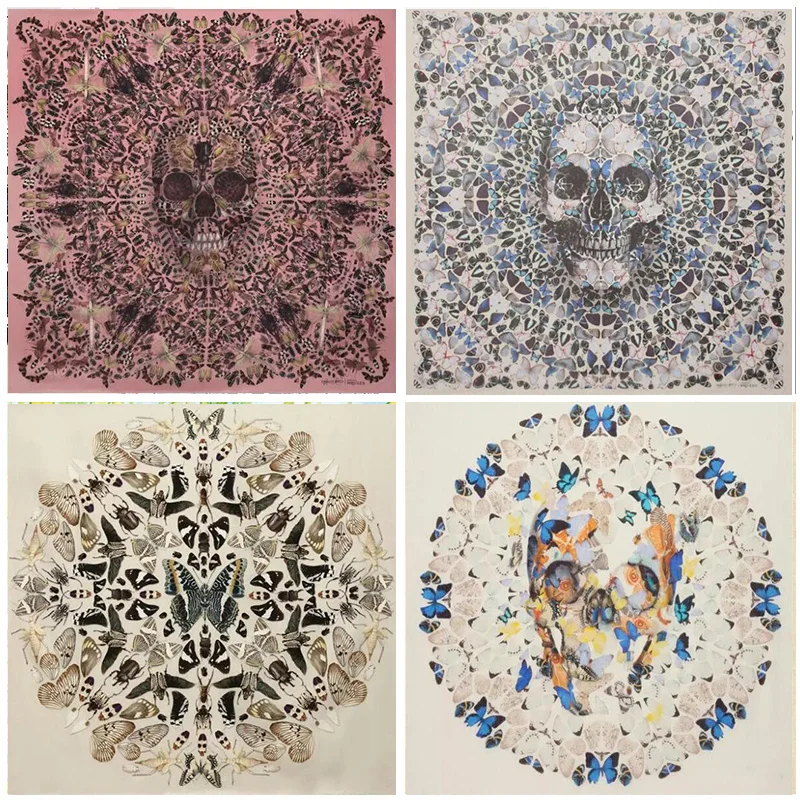 

5D Diamond Painting Butterfly Skull Round Drill Embroidery 3D DIY Home Decoration Mosaic Crystal Cross Stitch Handmade Gifts