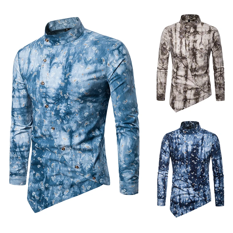 2018 Men Shirt Colors Solid White Dress Shirt Long Sleeve Slim Fit