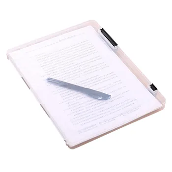 

1pc simple A4 Transparent Storage Box Clear Plastic Document Paper Filling Case File Document Bag z0410#G20