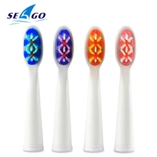 SEAGO – tête de brosse à dents électrique de remplacement, convient pour E4/E5/SG551/SG910/E9, nettoyage en profondeur, 4 pièces/lot
