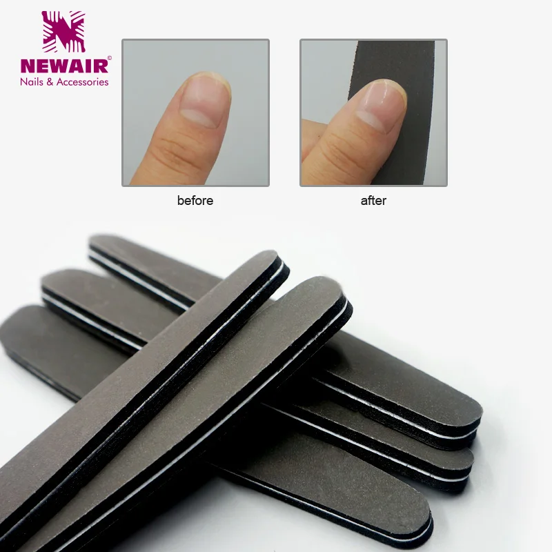 

5PCS Polish Nail Files Grit 1500/600 Professional Sandpaper Sanding Nail Buffer Surface Care Manicure Tool
