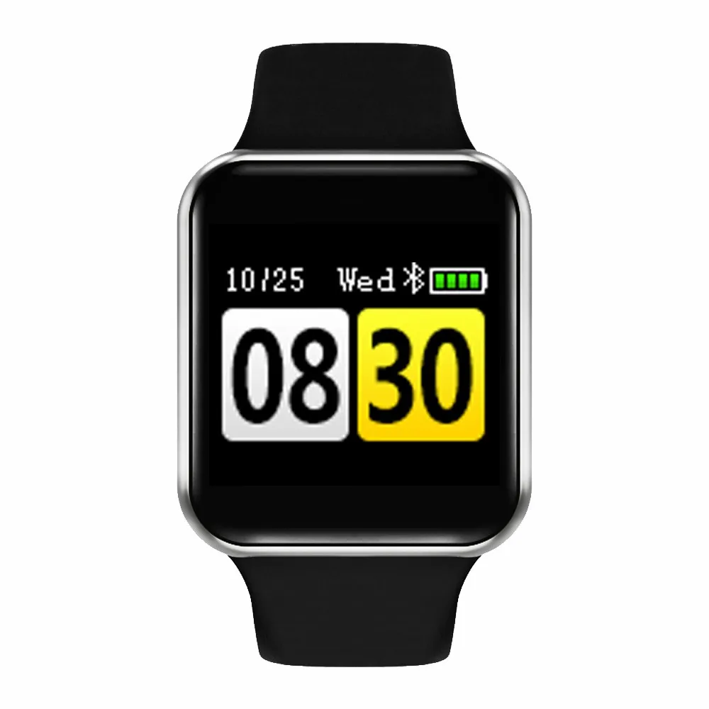 GMOVE GS08 Smart Watch Fitness Tracker Support Apple Watch Strap Repalceble IP68 Waterproof Heart Rate Monitor Android IOS
