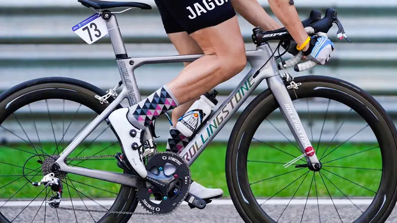 Perfect ROLLING STONE FINDER Road Carbon Frame set UCI approval Aero road frame set Chameleon Silver paint 45cm 47cm 50cm 52cm 5