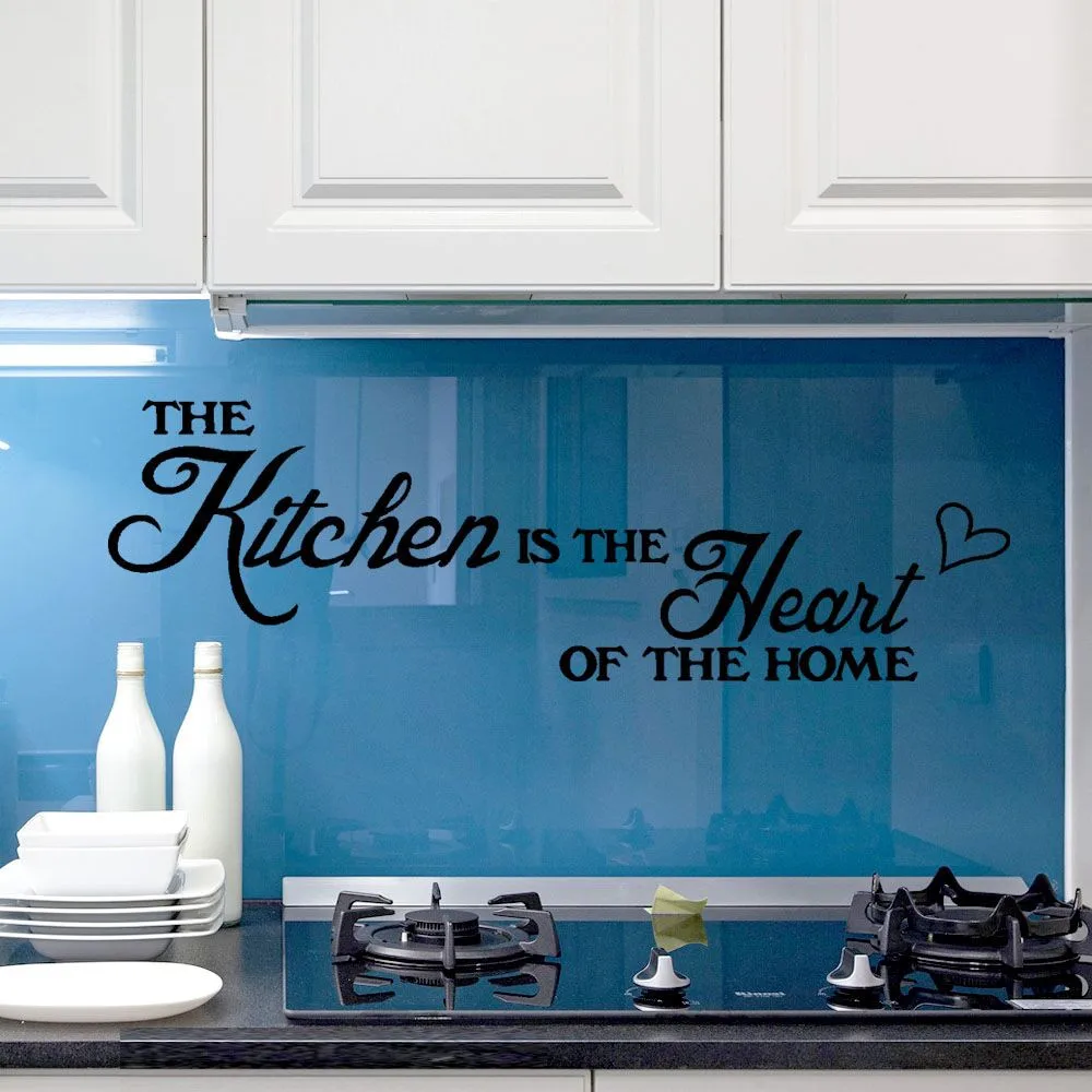 Quote Sticker home decoration kitchen wall stickers decor on the wall