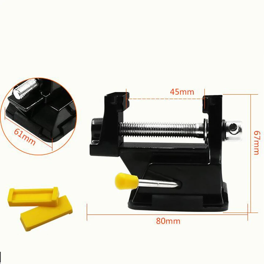 

Adjustable Vise Rubber Professional Aluminum Miniature Bench Table Vise With Suction Cup Handmade Holding Tool