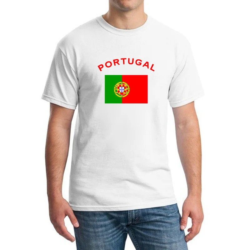 BLWHSA European T Shirt for Men PORTUGAL Fans Cheer National Flag T