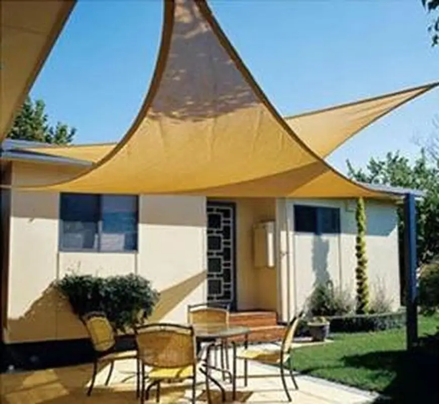 triangle shade sail lowes