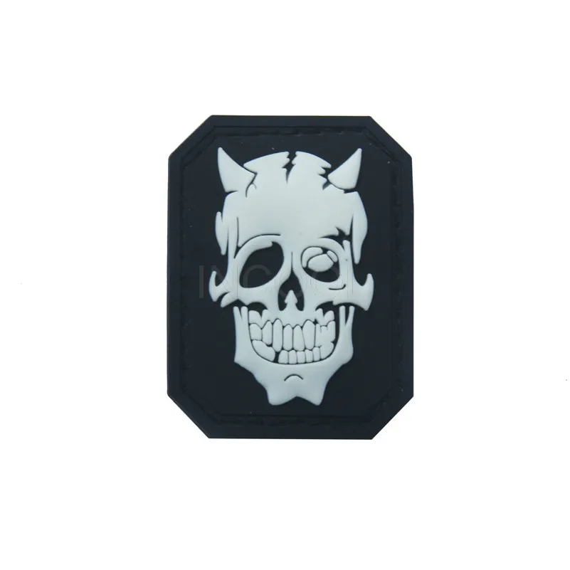 TribalSkull Patch 3D Rubber Patch AIRSOFT blackops 