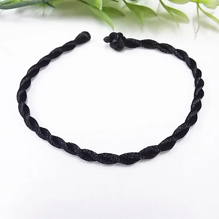 

New 2019 Fashion Wrap Bracelets Red Black The Rope Bracelet Lucky Red Black Handmade Rope Bracelet for Women Men Couple