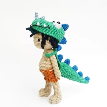 

crochet toys crochet amigurumi doll dragon boy model number TS041311