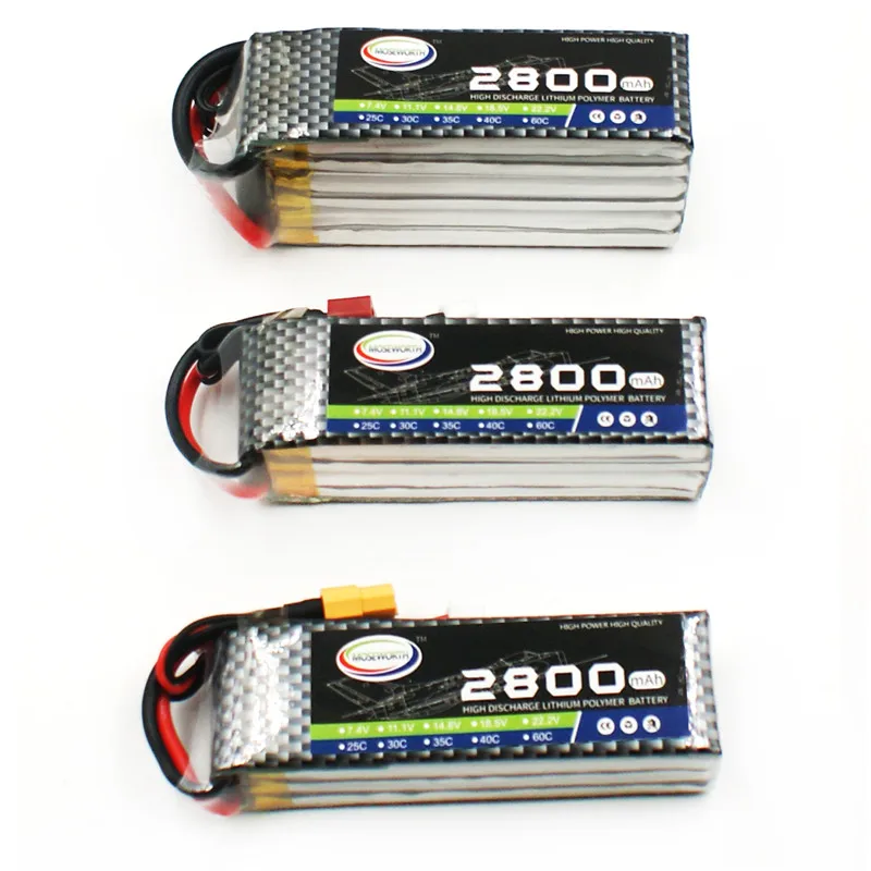 Батарея Lipo 4S 14 8 V 2800mAh 35C для дистанционного управления игрушки RC вертолет Дрон