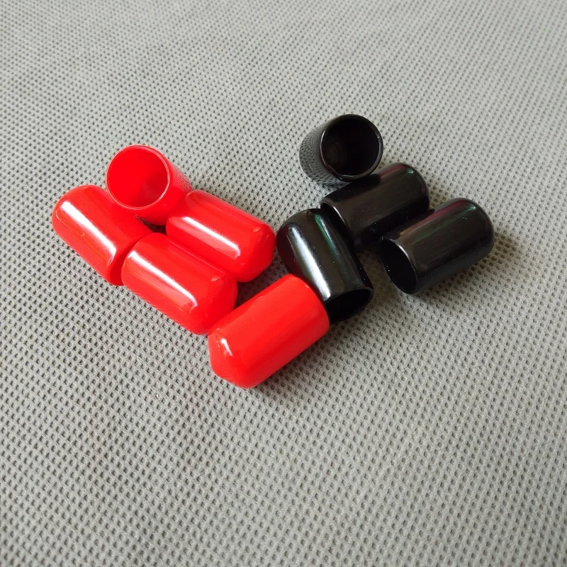 100pcs/lot 12mm End Cap Pvc Plastic Cable Wire Thread Waterproof Cover