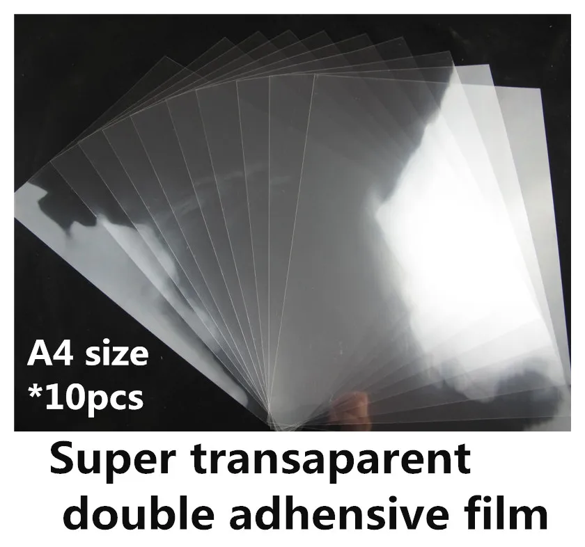 

A4 size Double Side Adhesive Film sheets 10 pieces price