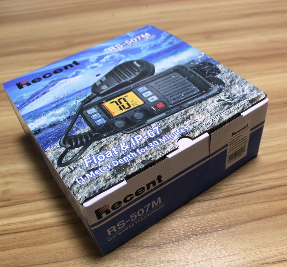 25W IP67 Waterproof Marine Walkie Talkie two way radio RS 507M Dual/Tri