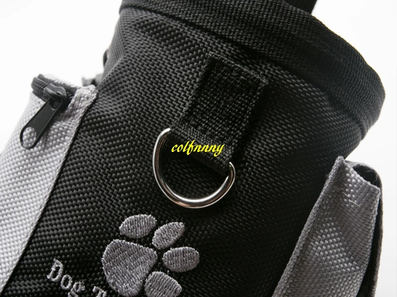 50pcs/lot ping Dog Pet Puppy Obedience Agility Bait Training Food Treat Pouch Bag Dispenser Snack Reward Waist Bag