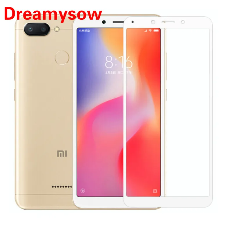 Полное покрытие закаленное стекло для Redmi Note6 6A A 6 Pro S2 Y2 стеклянная Защитная