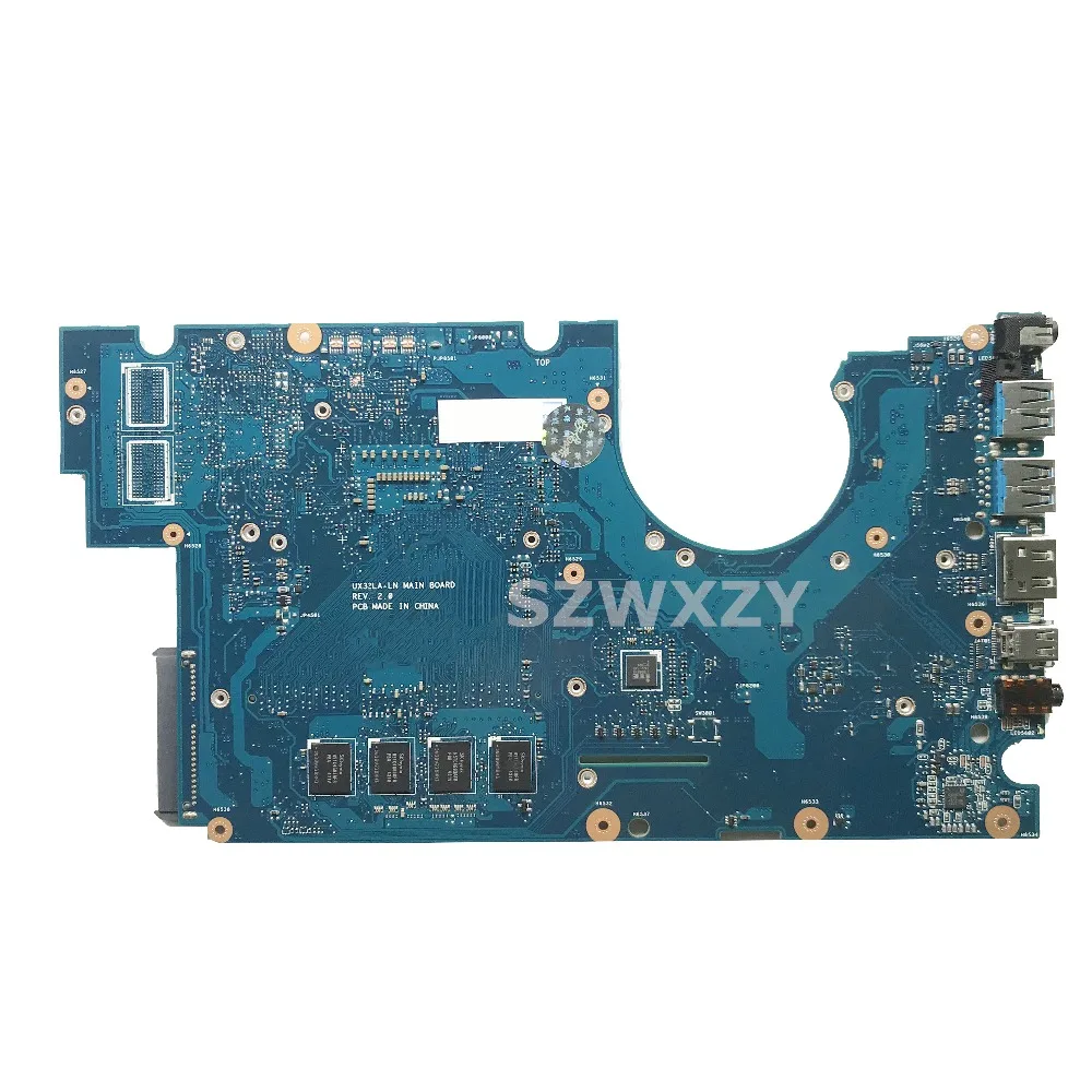 Для ASUS UX32LA Материнская плата ноутбука UX32LA REV2.0 i5-4200U cpu 4G Память DDR3 полностью протестирована